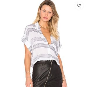 Rails grey & white Whitney Whitney Button Up